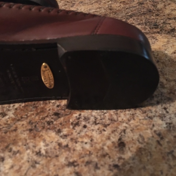 Like New mens real leather crocodile shoes leather Italy 10 M - Picture 6 of 9